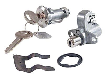 1969-1970 Mustang Glove Box and Trunk Lock Set