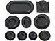 1969-1970 Mustang Rubber Grommet Kit, 44 Pieces