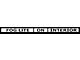 1969-1970 Mustang Shelby Interior Light Console Fog Light Decal