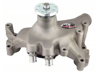 1969-1972 Chevrolet Camaro SuperCool Water Pump; 7.281 in. Hub Height; 5/8 in. Pilot; Long; 2 Threaded Water Ports; As Cast; 1461N