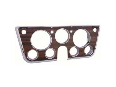 1969-1972 Chevy-GMC Truck Dash Bezel, Woodgrain