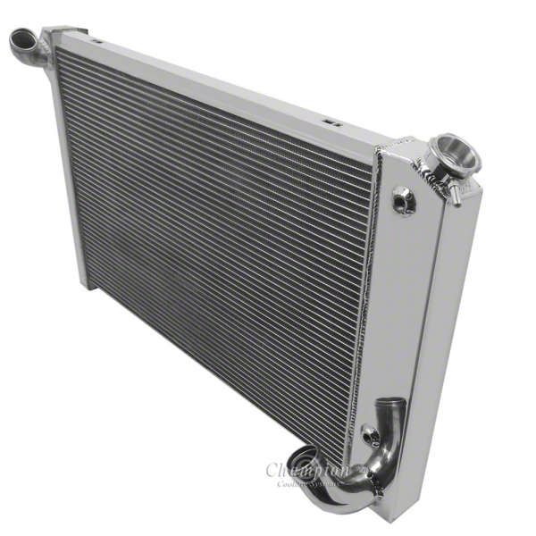 Ecklers Corvette 2-Row High Efficiency Aluminum Radiator, 69-72