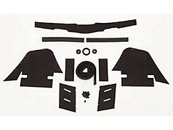 Engine Compartment Seal Kit, 1969-1972 