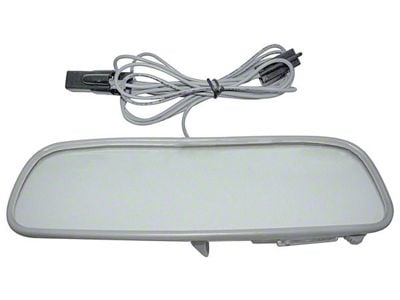 1969-1972 Lemans / GTO 12 inch Rear View Mirror, Map Light