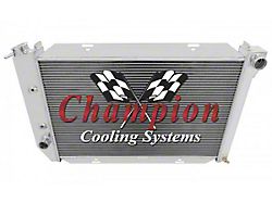 1969-1973 Mustang Champion 3-Row Aluminum Radiator, 302/429 V8 (302/429 V8)