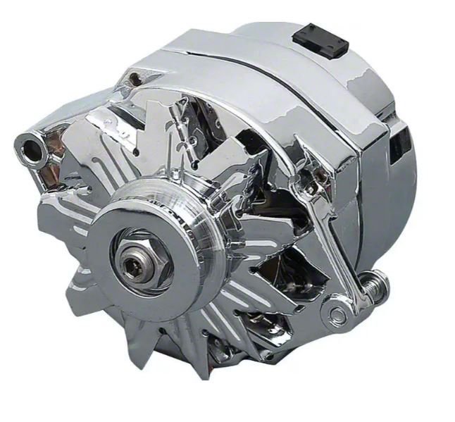 Powermaster Ecklers Alternator; 140 Amp; Chrome 37273X (69-82 Blazer ...