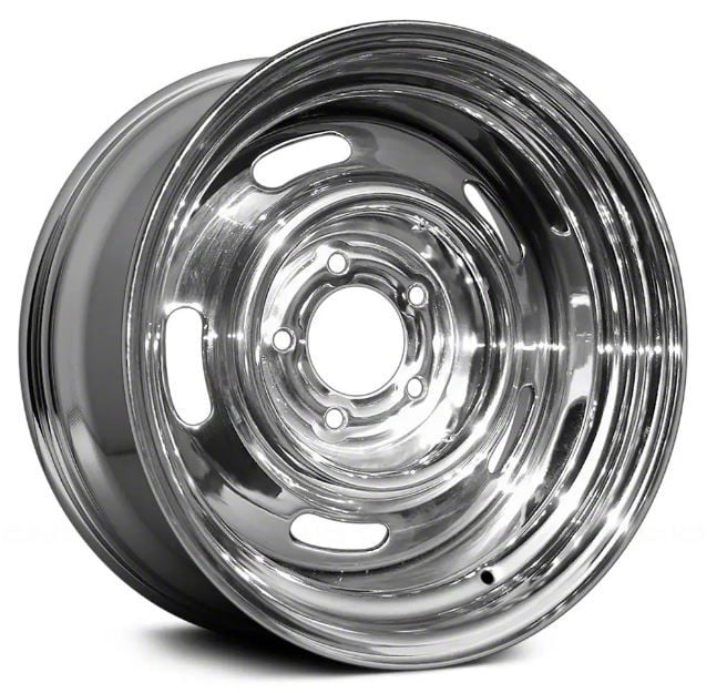 OPR Ecklers 1969-1982 Corvette Rally Wheel 15x 8, Chrome 4.25 Backspace 1