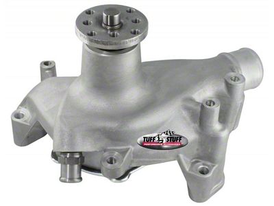 1969-1986 Chevrolet Camaro Platinum SuperCool Water Pump; 6.937 in. Hub Height; 5/8 in. Pilot; Long; Reverse Rotation; Aluminum Casting; Factory Cast PLUS+; For Custom Serpentine Systems Only; 1511NCREV