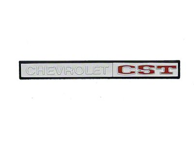 1969-70 Chevy Truck Glove Box Door Emblem Chevrolet CST