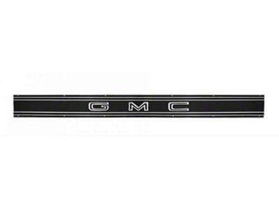 1969-72 GMC Truck Tailgate Trim Panel, Fleetside, Black