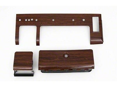 1969 Cherrywood Dash Plate