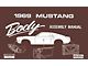 1969 Mustang Body Assembly Manual, 112 Pages