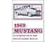 1969 Mustang Illustrated Facts and Specifications Manual, 35 Pages