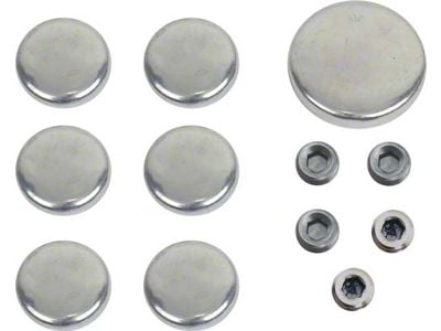 1970-1971 Steel Mustang Soft Plug Set, 351C V8