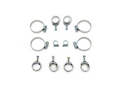 Heater/Radiator Hose Clamp Set, LT1, 1970-1972