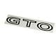 1970-1972 GTO Decal 1pc - Black