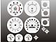 1970-1972 Monte Carlo White Face Gauges Instrument Cluster Overlay