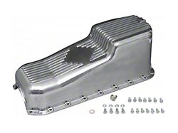 1970-1979 Camaro Engine Oil Pan, Small Block, Polished Cast Aluminum