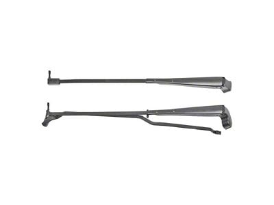 OPR Windshield Wiper Arms, Recessed Wipers, Black, 1970-1981