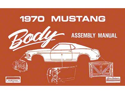 70 Must Body Assembly Manual