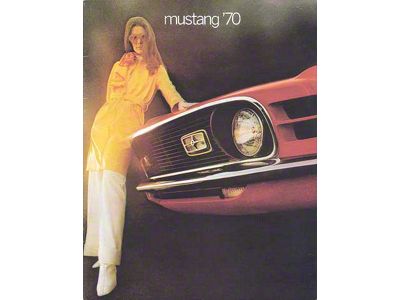 1970 Mustang Sales Brochure