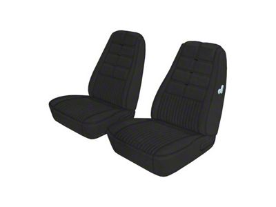 1970 Mustang Fastback Deluxe/Grande Hi-Back Front Bucket Seat Covers, Distinctive Industries