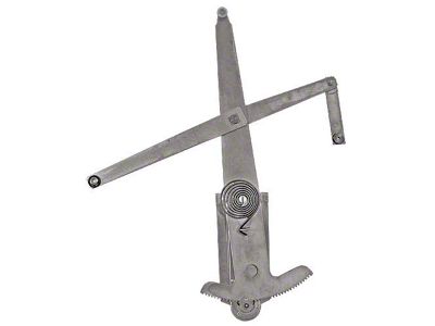 OPR 1970 Mustang Manual Door Window Regulator, Left