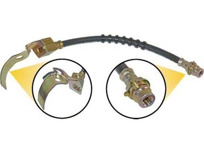 1970 Mustang Rear Brake Hose, 10-3/4 Long