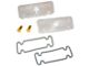 Parking Light/Turn Signal Lens Kit,Clear 71-72