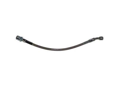 1971-1972 Chevy-GMC Truck Brake Hose, Braided Stainless Steel, Left Front, Half-Ton 2WD, Disc Brakes