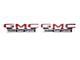 1971-1972 GMC Truck Front Fender Emblem, GMC 1500 Super Custom, Sold as a Pair