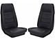 1971-1973 Mustang Coupe TMI Premium Standard Interior Front Bucket and Rear Bench Seat Cover Set