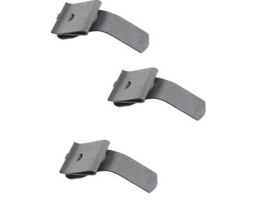 Dash Pad Retaining Clip Set/ 3 Pcs