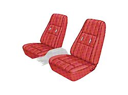 1971-1973 Mustang Deluxe/Grande Hi-Back Front Bucket/Rear Bench Seat Covers, Distinctive Industries