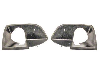 1971-1973 Mustang Deluxe Interior Door Panel Cups, Pair