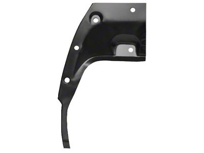 1971-1973 Mustang Fastback Quarter Panel Rear Bracket, Left