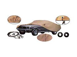 1971-1973 Mustang Fastback Tan Flannel Car Cover