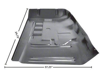 1971-1973 Mustang Front Floor Pan, Left