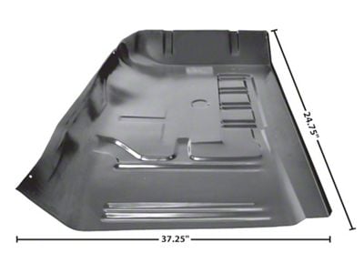 1971-1973 Mustang Front Floor Pan, Right