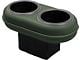 1971-1973 Mustang Plug and Chug Ash Tray Drink Holder, Green