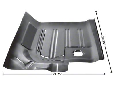 1971-1973 Mustang Rear Floor Pan, Right