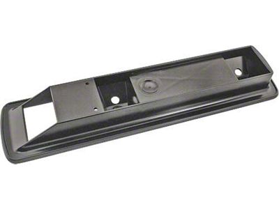 1971-1973 Mustang Standard Interior Molded Plastic Arm Rest Base, Left or Right