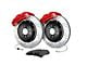 Baer Pro+ Front Big Brake Kit with 11.90-Inch Rotors; Red Calipers (66-75 Bronco)