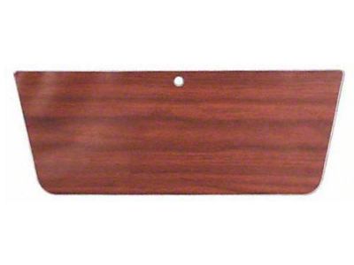 Truck Glove Box Door, Woodgrain Applique W/Trim 71-72