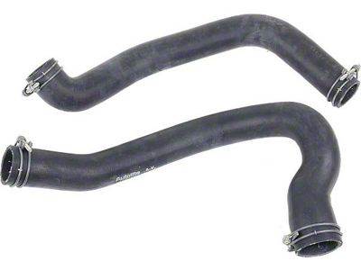 1971 Mustang Radiator Hose Set with Script, 302 V8