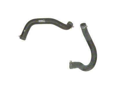 1971 Mustang Radiator Hose Set with Script, 429 V8