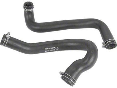 1972-1973 Mustang Radiator Hose Set with Script, 351C V8