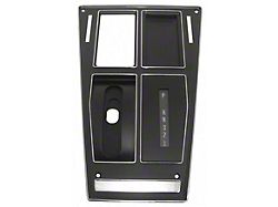 1972-1974 Corvette Shifter Console Trim Plate For Cars With Automatic Transmission And Without Air Conditioning