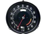 1973-1974 Corvette Tachometer 6000 Red Line