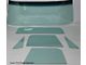 1973-1975 Chevy-GMC Truck Glass Kit-Large Rear Glass, OE Tinted/Shaded Windshield, Grey Tint Glass